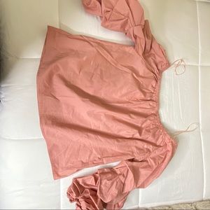 Dressy puff sleeve shirt